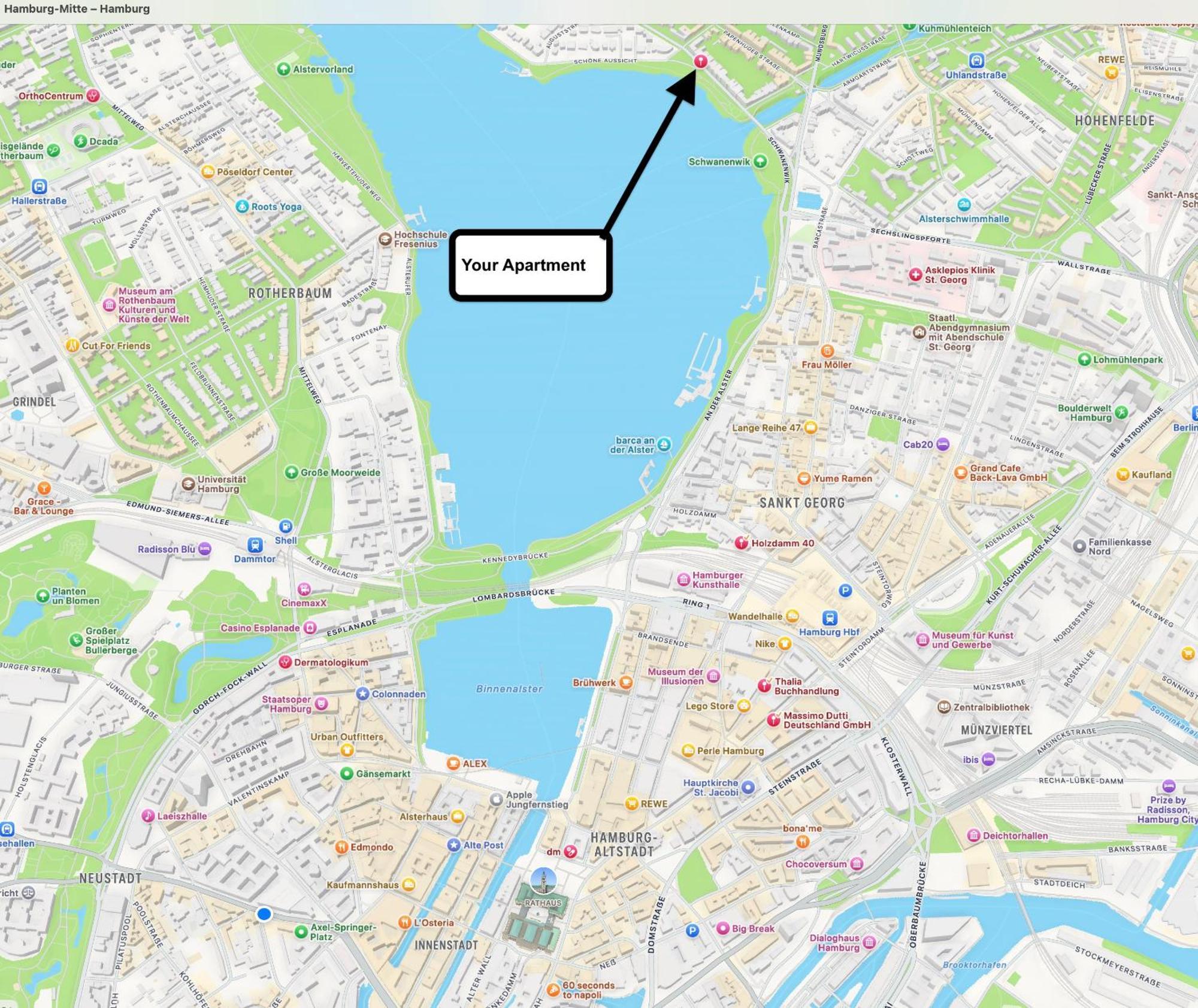 The Alster Waterfront Family * Amburgo